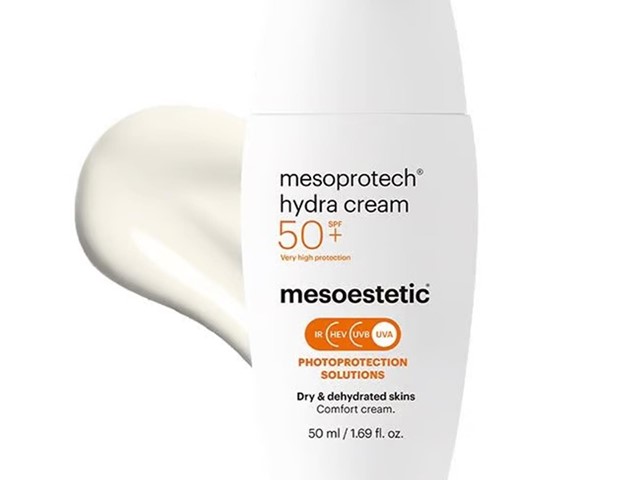 mesoprotech® hydra cream protector solar para piel seca y deshidratada